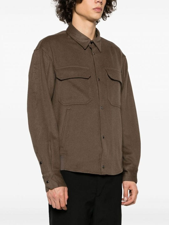 Emporio Armani Men's Winter Jacket Brown