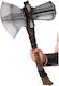Thor De carnaval Topor Gri din Plastic 1buc