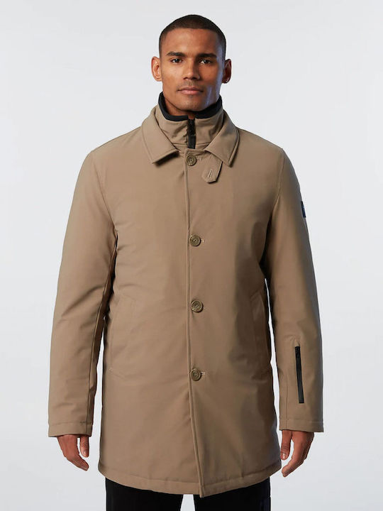 North Sails Ανδρικό Παλτό Μπεζ (Beige)