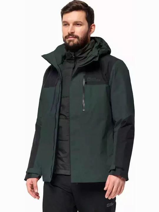 3 in 1 Winter Jacke Schwarz