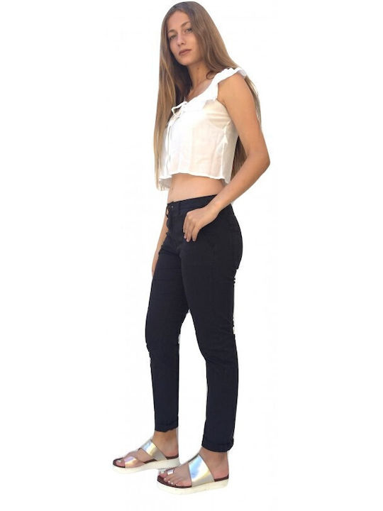 Cloe Women's Jean Trousers Black