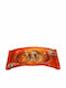Kallisti Glass Candle Holder for Tealights Glass 2 Holders in Red Colour 22x10x3cm H948