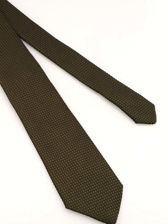 Portobello's Männer Krawatte in Khaki Farbe
