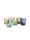 Pols Potten Peony Set of Glasses Water made of Glass 6pcs