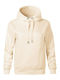 Women's Sweatshirt Hooded Beige