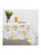 Dimeco Rotunde Lemon Gelb 220x220cm