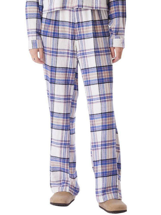 Dama Tesatura Pantaloni Unbleached