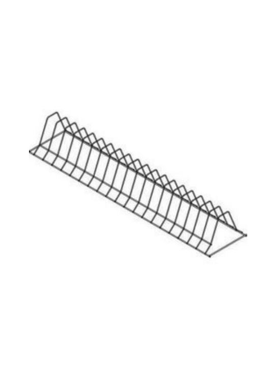 Starax Cabinet Dish Rack Metallic in Silver Colour 86cm