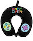 Total Gift Travel Pillow Travel Set Pillow 30x30x10cm Black
