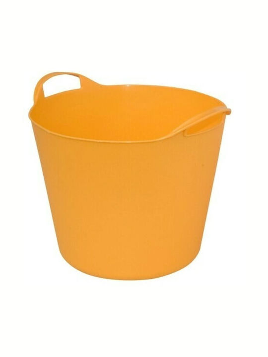 ArtPlast Καλάθι Αποθήκευσης Πλαστικό Πορτοκαλί 24lt