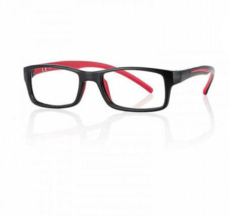 Centrostyle Men's Acetate Prescription Eyeglass Frame Black 15862