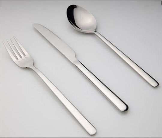 Set de Tacâmuri Inoxidabil Argintiu 30buc cu Set de tacâmuri