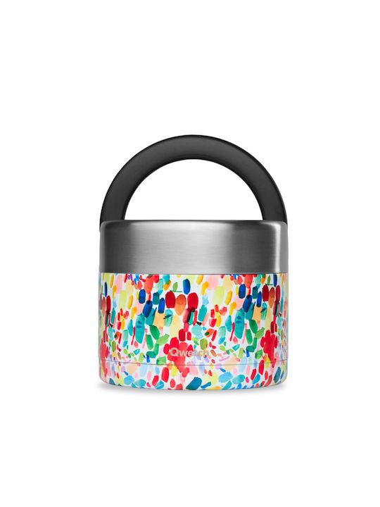 Qwetch Δοχείο Φαγητού Inox Θερμός Ασημί 850ml