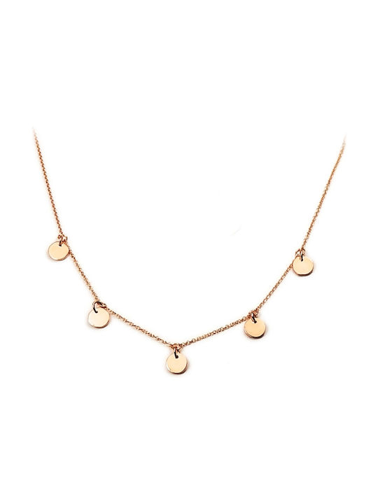 Art d or Necklace from Rose Gold 9 K