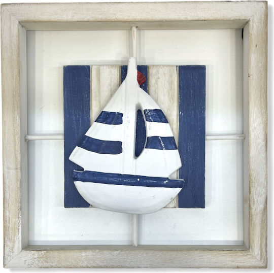Angiolina Wooden Wall Decor 25x25cm