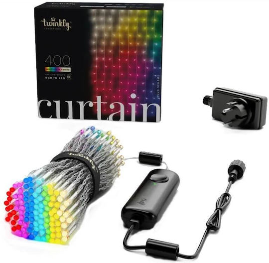 400 Smarte LED-Lichter Vorhang 2,1 m x 150 cm RGBW 400 Smarte LED-Lichter Vorhang 2,1 m x 150 cm RGBW