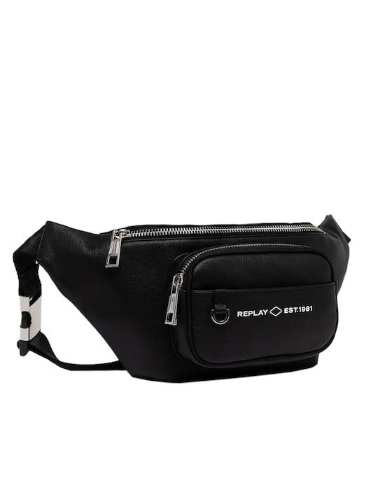 Replay Frauen Bum Bag Taille Schwarz