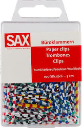 Sax Büroklammern 30mm 100Stück