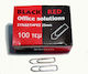 Black Red Black Red Büroklammern 25mm 1 Stück