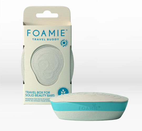 Foamie Suport pentru Săpun Travel Buddy Turcoaz