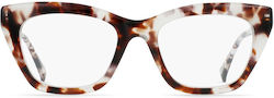 Raen Pozy Γυναικείος Κοκκάλινος Σκελετός Cat Eye Καφέ Ταρταρούγα Raen Pozy Γυναικείος Κοκκάλινος Σκελετός Cat Eye Καφέ Ταρταρούγα