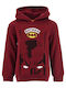 Superheroes Kids Sweatshirt Burgundy