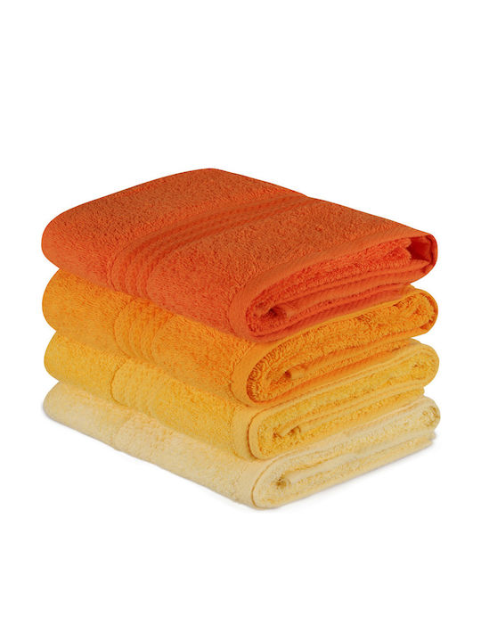 Mijolnir 4pc Bath Towel Set Yellow