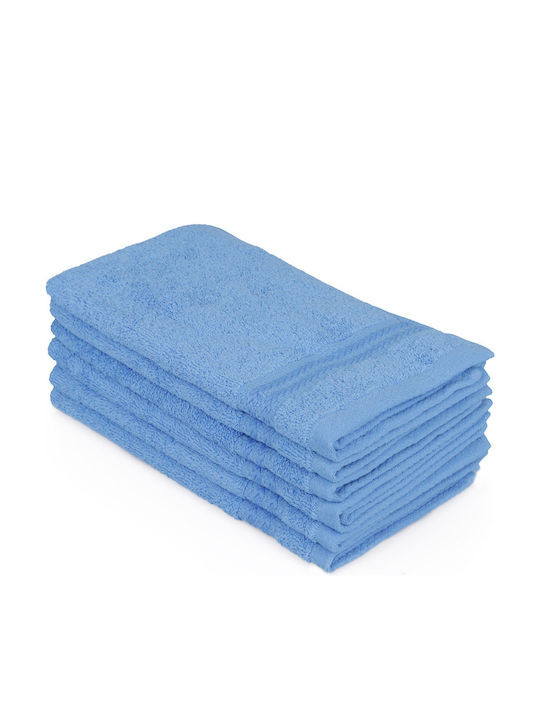 Mijolnir 6pc Bath Towel Set Blue