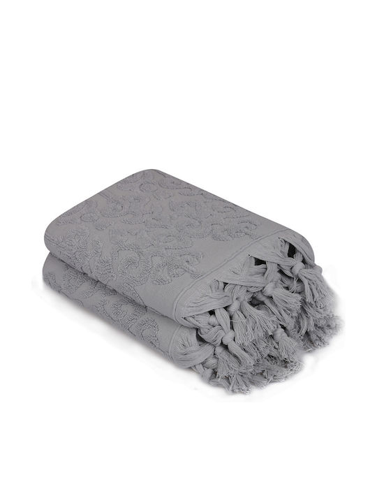 Mijolnir 2pc Bath Towel Set 50xcm. Grey