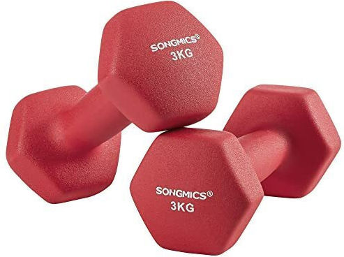Songmics Βαράκι από Νεοπρένιο 1 x 3kg