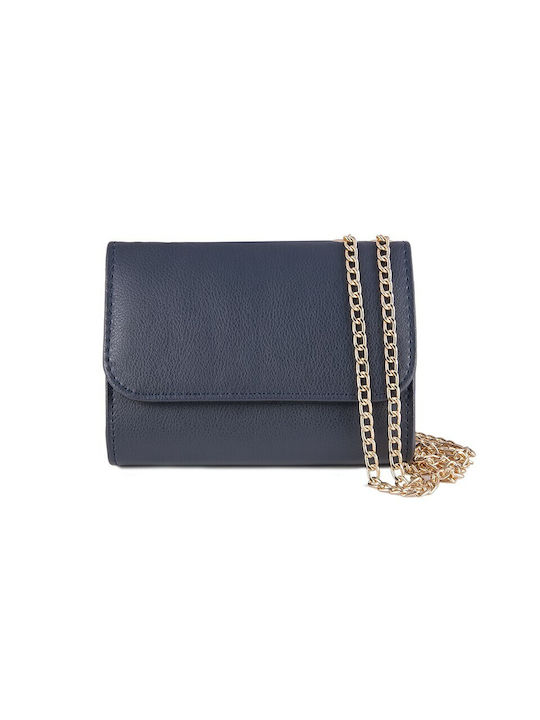 V-store Din piele Geantă de damă Crossbody Albastru marin