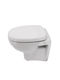 Huida Salto Wandhängende Toilette Ohne Deckel Weiße