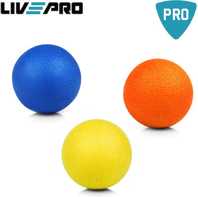 Live Pro Exercise Ball Massage 6.5cm 0.14kg in Orange Color