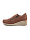 Pegabo Femei Sneakers Tabac maro