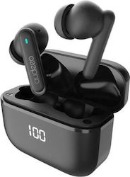Audeeo AO-EANC2 In-ear Bluetooth Handsfree Căști cu husă de încărcare Black