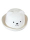 Παιδικό Καπέλο Καβουράκι Υφασμάτινο Λευκό
