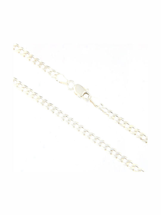 925forever Silver Chain Neck Thin Thickness 3mm and Length 50cm