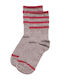 Pro Socks Bamboo Soft Lurex Femei Șosete cu Model Gri 1Pachet