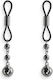 Ns Novelties Nipple Clamps in Black Color