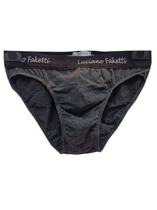 Luciano Faketti Men's Slip Anthracite