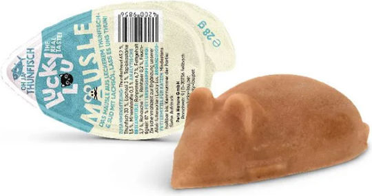 Lucky Lou Mausle Λιχουδιές με Τόνο για Ενήλικες Γάτες 28gr