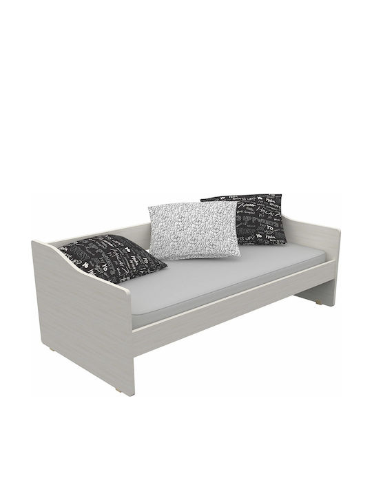 Tetra Kids Bed - Sofa Single White for Mattress...