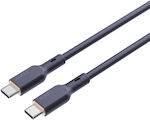 Aukey USB 2.0 Kabel USB-C männlich - USB-C 100W Schwarz 1m (AKAUKKUCBSCC101)