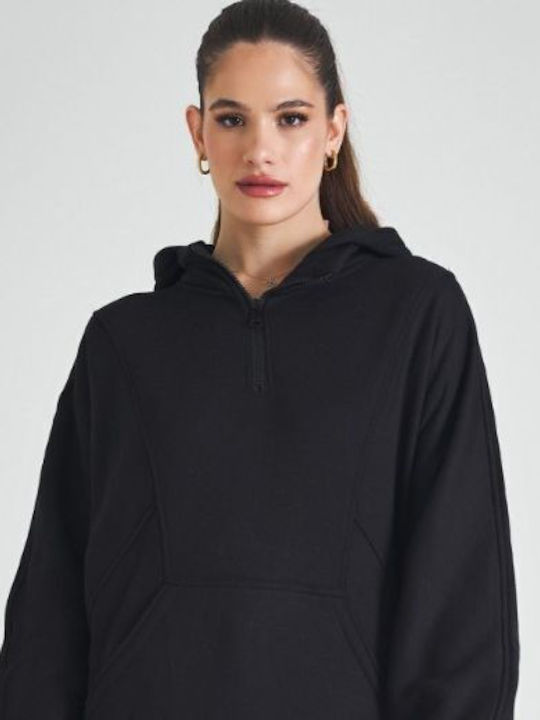 Cento Fashion Women's Sweatshirt BLACK