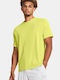 Under Armour Reflective SS Ανδρικό Αθλητικό T-shirt Κοντομάνικο Lime