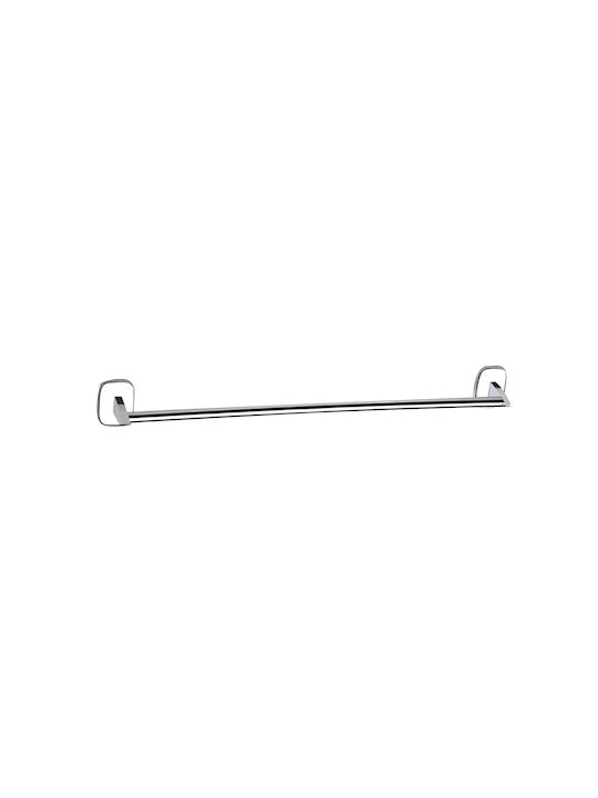 Viospiral Mercury Double Wall-Mounted Bathroom Rail Silver