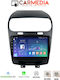 Auto-Audiosystem für Fiat Freemont 2008+ (Bluetooth/USB/AUX/WiFi/GPS/Apple-Carplay/Android-Auto) mit Touchscreen 9"