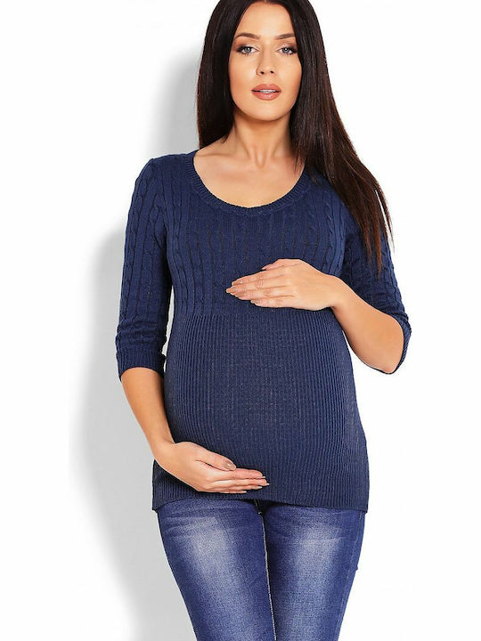 PeeKaBoo Maternity Top Petrol 70008.