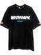 T-shirt Μαύρο