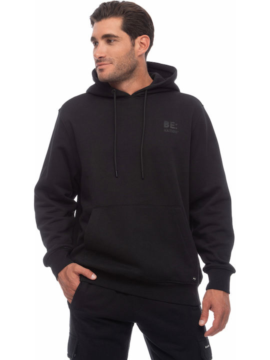 Sweatshirt mit Kapuze Schwarz